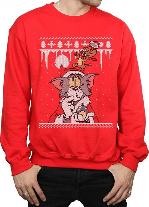 Image du produit Tom & Jerry - Sweat CHRISTMAS FAIR ISLE - Homme (S)