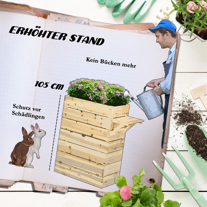 Actual product image Outsunny Raised bed