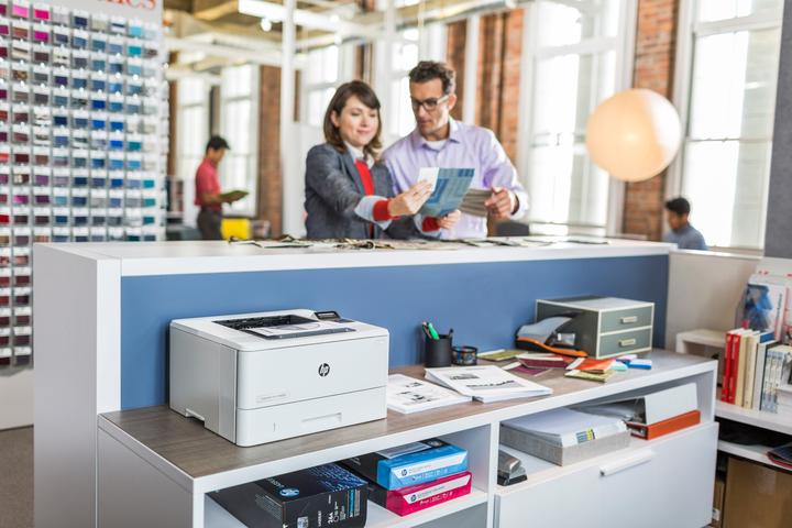 Produktbild HP M402n LaserJet Pro (Laser, Schwarz-Weiss)