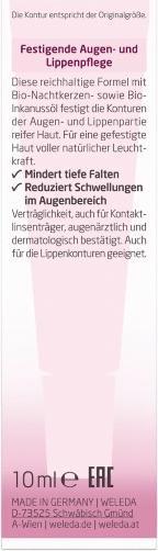 Produktbild Weleda Nachtkerze Festigende Augen- Und Lippenpflege (Crème, 10 ml, Nacht)