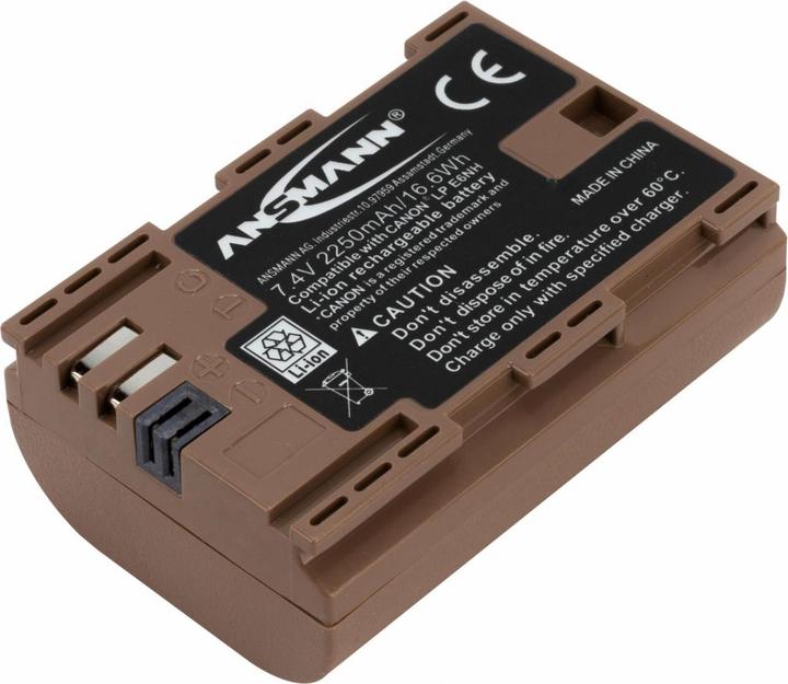 Immagine prodotto Ansmann Batteria ricaricabile per fotocamera A-Can LPE6 NH Canon EOS (Accumulatore di carica elettrica)
