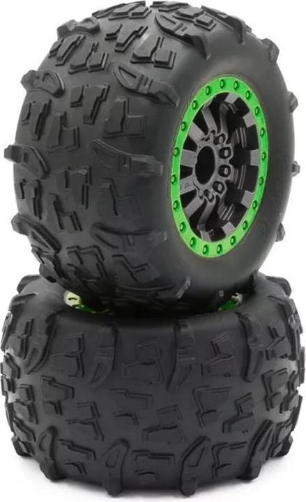 Immagine prodotto Funtek Ruote complete STX / MTX 112/63 mm verde, 2 pezzi