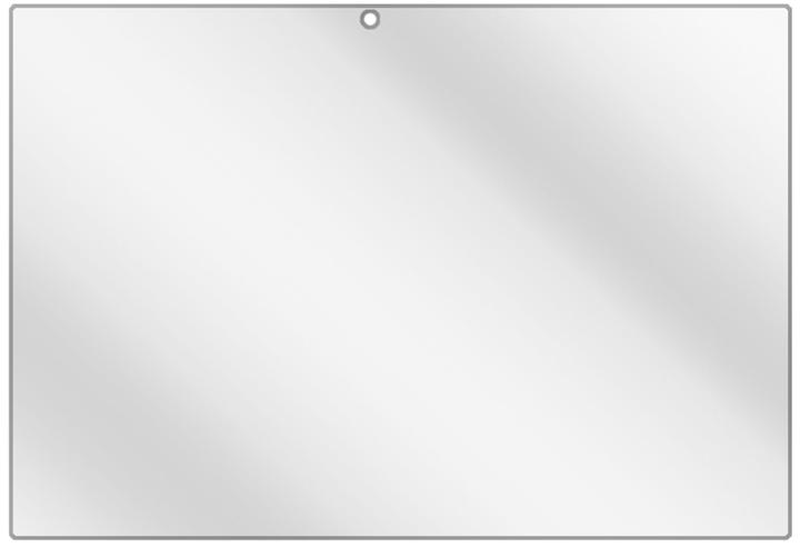 Actual product image Dipos Screen Protector Crystalclear (2 Piece, Surface Pro (2017))
