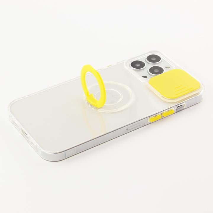 Immagine prodotto PhoneLook Coperchio con cursore della fotocamera e anello (Apple iPhone 13 Pro Max)