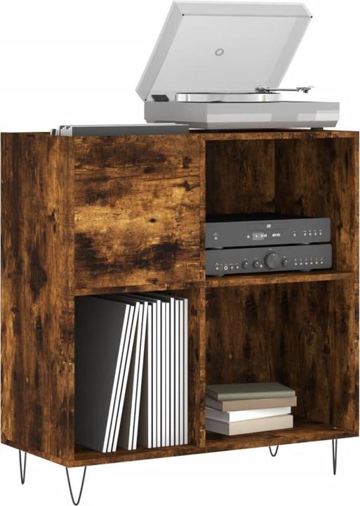 Produktbild VidaXL Plattenschrank Räuchereiche 84,5x38x89 cm Holzwerkstoff