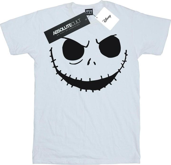 Disney Nightmare Before Christmas Jack's Face Bold TShirt Mädchen