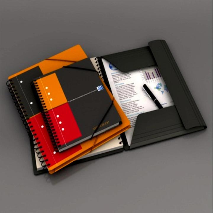 Actual product image Oxford Meetingbook (A5+, Checked, Soft cover)