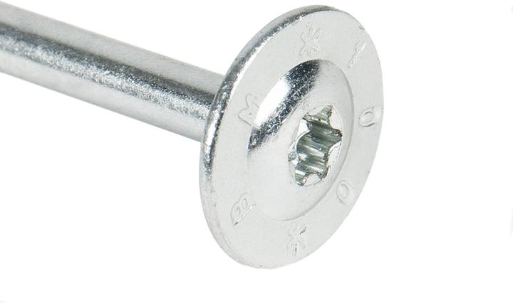 Actual product image Stier Cup head screw 8x260 galvanised steel TX 40