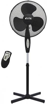 Actual product image Elit Fan with Remote FR-16W 16 Inch (40cm) Stand Fan, Timer 7.5 hours, 3 Fan speed, 3 Wind mode White EU