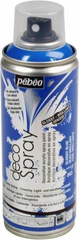 Produktbild Pebeo DecoSpray Glänzende Acrylfarben (Glänzend Blau, 200 ml)