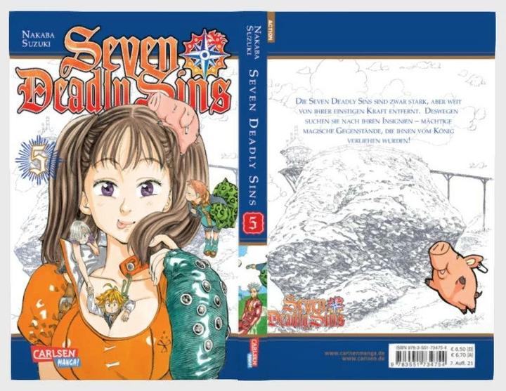 Actual product image Seven Deadly Sins, Band 5 (German, Suzuki Nakaba, 2015)