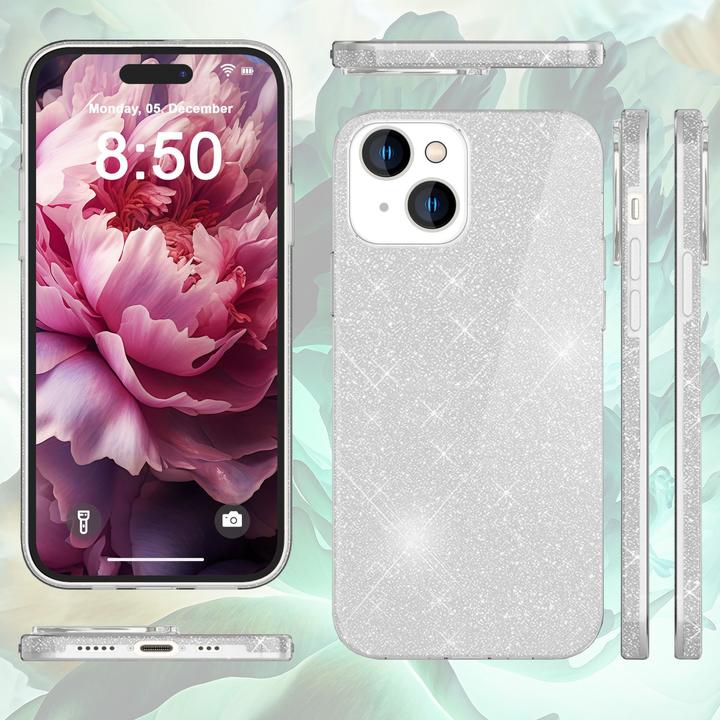 Actual product image Nalia Glitter cover (Apple iPhone 15 Plus)