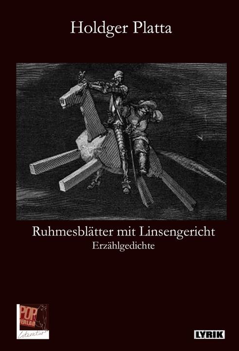 Image du produit Platta:Ruhmesblätter mit Linsengericht (Allemand, Holdger Platta, 2022)