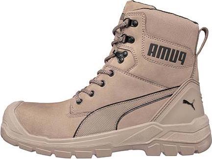 Immagine prodotto Puma Stivale di sicurezza CONQUEST STONE HIGH taglia 44 stone S3 CI HI HRO SRC DIN EN ISO 20345 pelle (S3, 44)