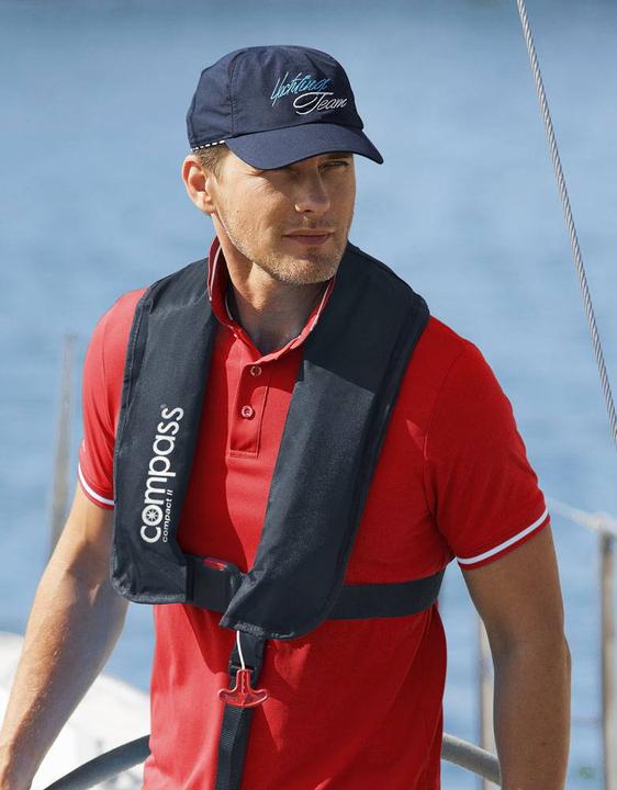 Image du produit Compass Gilet de sauvetage "Compact II" 150N avec 16 l de flottabilité (Taille unique)