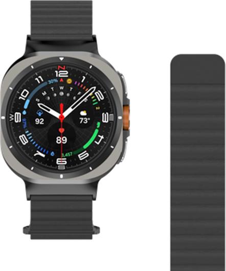 Immagine prodotto Just in Case Leder-Armband MagFit Leather black (Pelle PU)