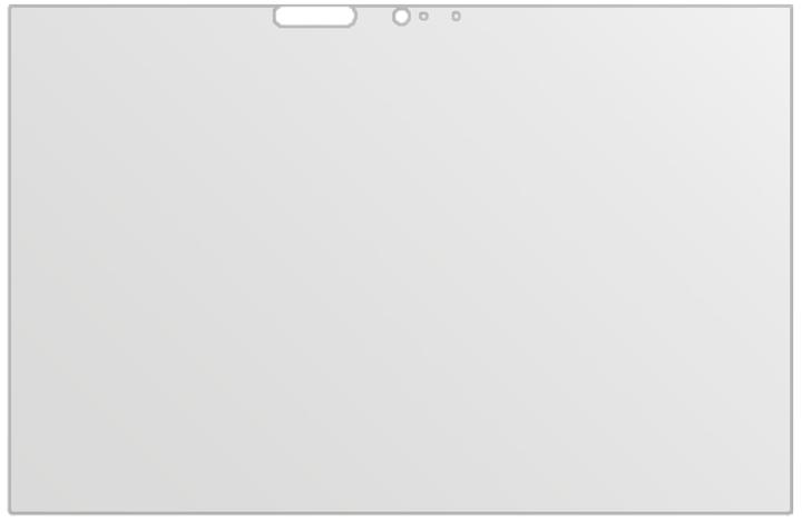 Actual product image Dipos Screen Protector Anti-Glare (2 Piece, Thinkpad T570)