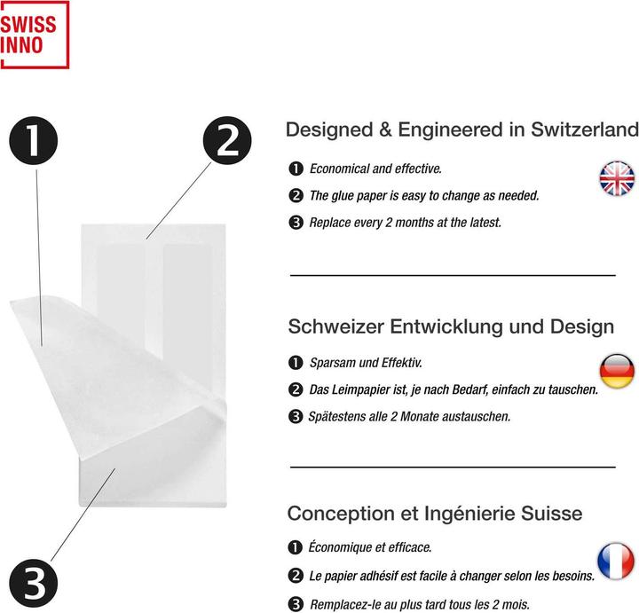 Produktbild Swissinno Leimpapier für Insektenfänger 4 Watt LED