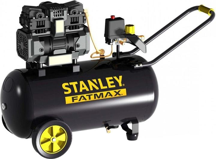 Produktbild Stanley SPRĘŻARKA BEZOLEJ.50L/1,5KM/8BR 160l/min. WYCISZONA FATMAX (50 l)