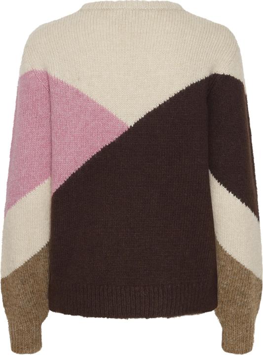 Produktbild B.young pullover it rundhalsausschnitt oksana jacquard (M)
