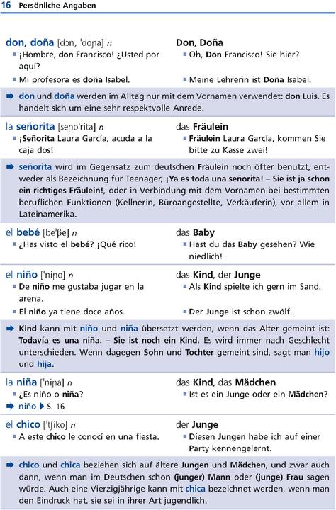 Actual product image Langenscheidt Basic and Advanced Spanish Vocabulary (Spanish, Langenscheidt, 2021)