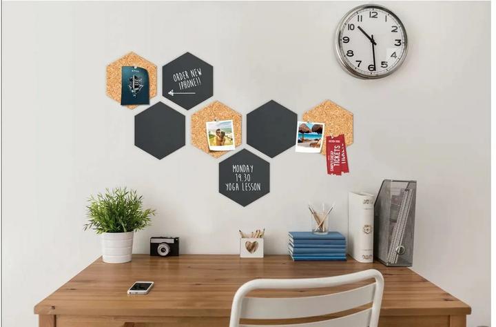 Actual product image Securit Kork+Kreidetafel (Bulletin board, 23 x 21 cm)