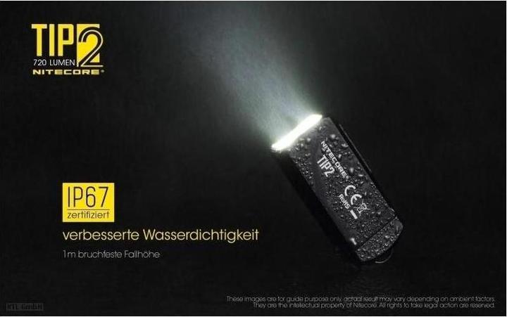 Actual product image Nitecore TIP 2 - 720 lumen (6.20 cm, 720 lm)