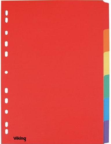 Office Depot Trennblätter 5914944 Manila-Karton Sortierte Farben