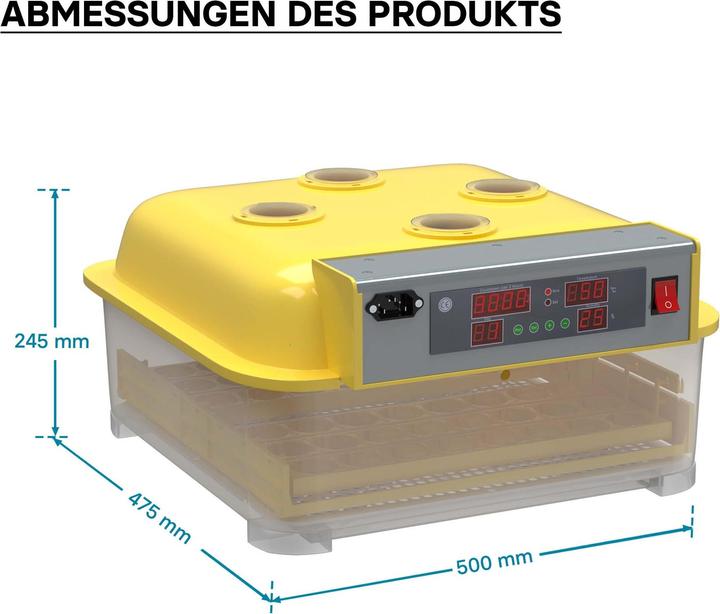 Produktbild Wiltec Automatische Brutmaschine