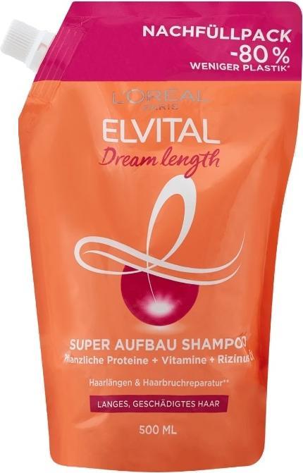 Wilkinson Elvital, Traumlänge, Shampoo -Komplement, 500 ml (500 ml, Flüssiges Shampoo)