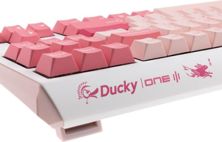 Image du produit Ducky Clavier de jeu One 3 Gossamer TKL rose - MX-Brown (US) (US, Filaire)