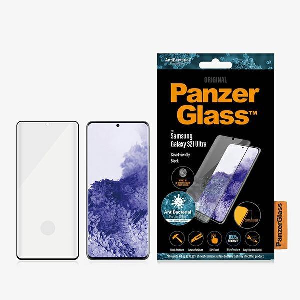 Actual product image PanzerGlass CaseFriendly Fingerprint (1 Piece, Samsung Galaxy S21 Ultra 5G)