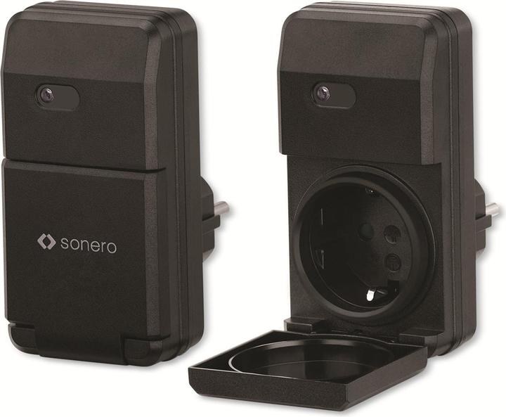 Produktbild Sonero Funksteckdosen-Set S-RCS303, Outdoor