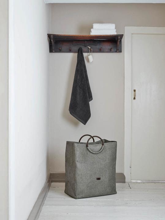 Actual product image Aquanova Laundry basket Jada 85 l, silver grey (85 l)