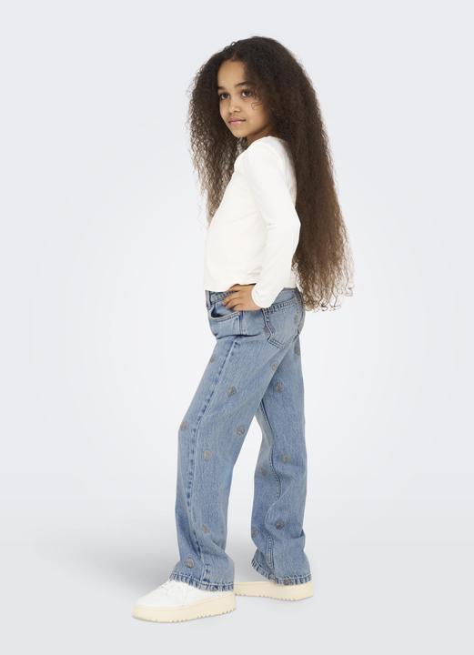 Produktbild Only KOGJUICY Hohe Taille Weiter Beinschnitt Jeans Jeans mit weitem Bein (164)