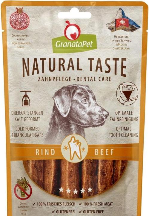 Immagine prodotto Granatapet Manzo per la cura dei denti dal gusto naturale (Adulto, 1 pz., 70 g)
