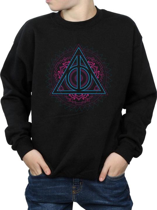 Produktbild Neon Deathly Hallows Sweatshirt Jungen (140, 146)