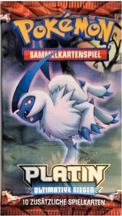Actual product image Pokémon Platin Ultimative Sieger Booster - DE (German, Booster Pack)