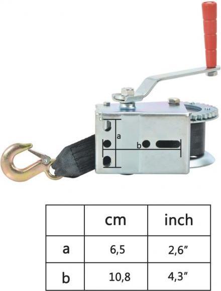 Produktbild Arwin Handwinde mit Gurte
