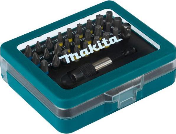 Actual product image Makita P-79790 Ratchet + bit set 32tlg (3.0, 4.0, 5.0, 6.0, PH1, PH2, PH3, PZ1, PZ2, PZ3, T10, T15, T20, T25, T27, T30, T40)