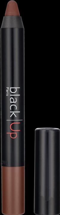 Actual product image Black Up Mat 2 In 1 Lip Pencil