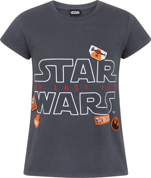 Actual product image Star Wars Girls Badge T-Shirt (116)