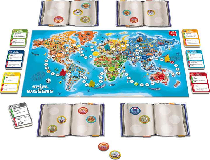 Produktbild Jumbo Spiel des Wissens - Rund um die Welt (Deutsch)