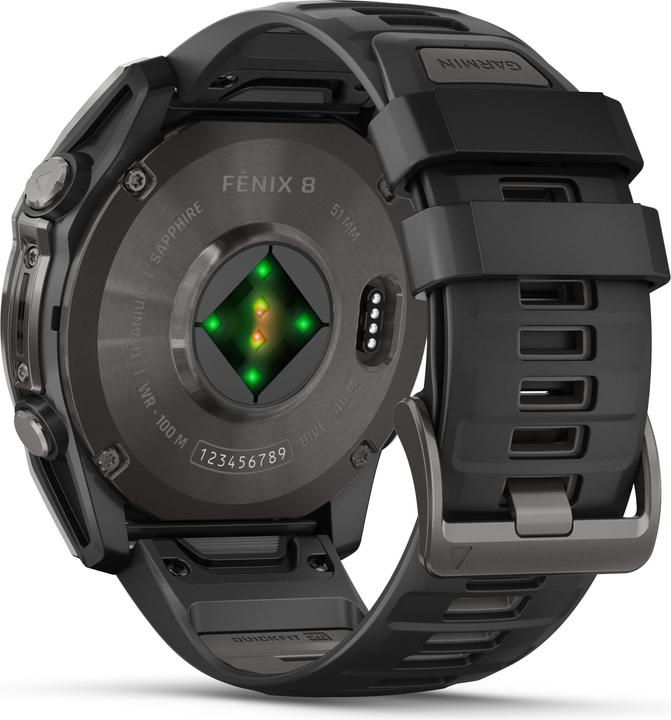 Image du produit Garmin Fenix 8 AMOLED Sapphire Titan (51 mm)