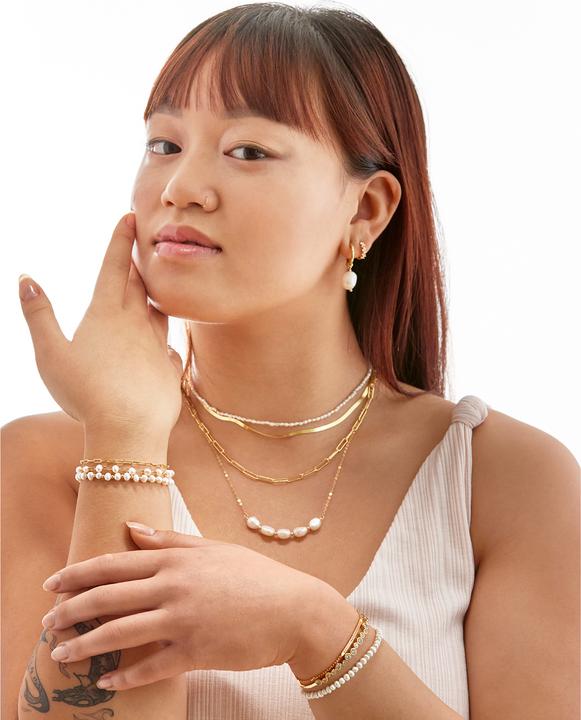 Actual product image Ellenoe Lara (18k gold-plated, 925 Sterling silver)