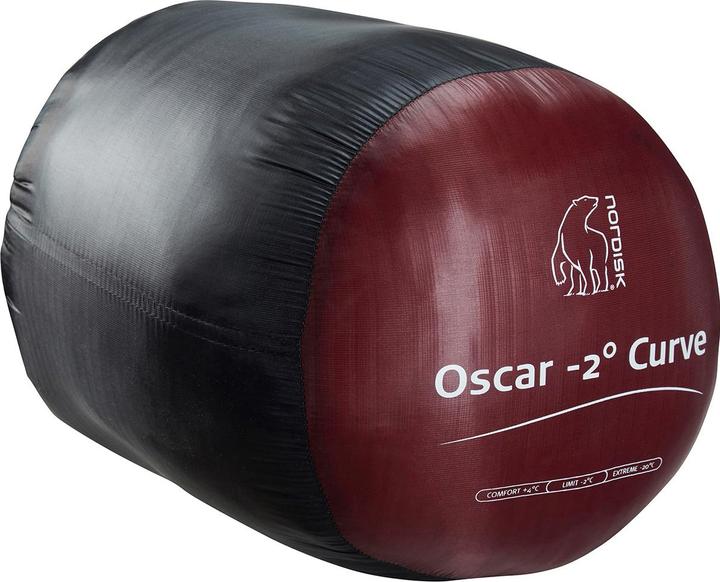 Actual product image Nordisk Oscar -2 Curve sleeping bag (200 cm)