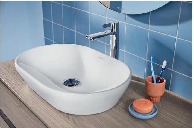 Actual product image Duravit EH-WT-MI D-NEO L without pop-up waste chrome