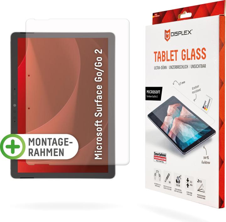 Actual product image Displex Tablet glass, tablet protective glass (1 Piece, Microsoft Surface Go, Microsoft Surface Go 2, Microsoft Surface Go 3)
