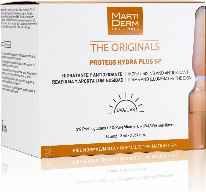 Produktbild Martiderm THE ORIGINALS proteos hydra plus sp ampoules 30 x 2 ml (60 ml)