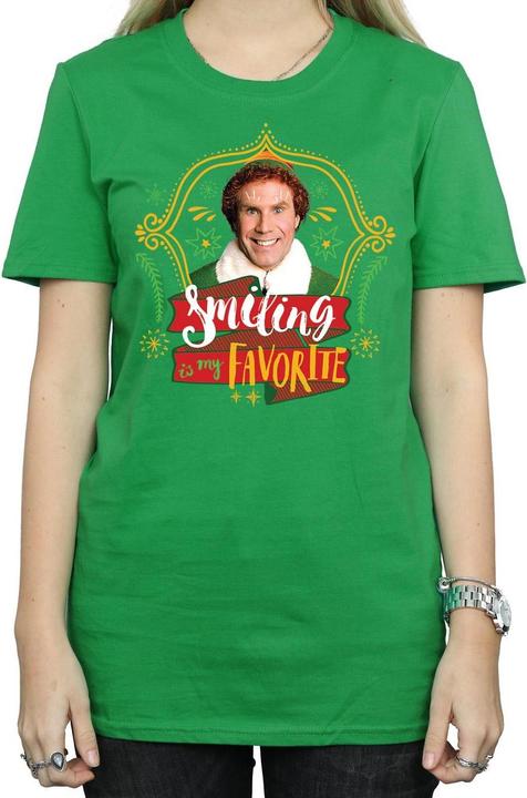 Immagine prodotto Elf Buddy Smiling Maglietta Ampia Donna (M)